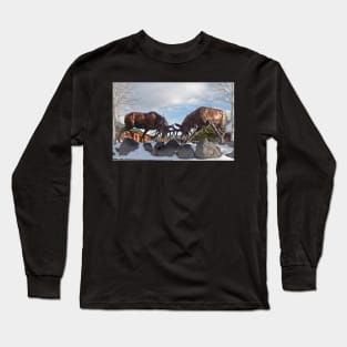 Rocky Mountain Elk, Long Sleeve T-Shirt